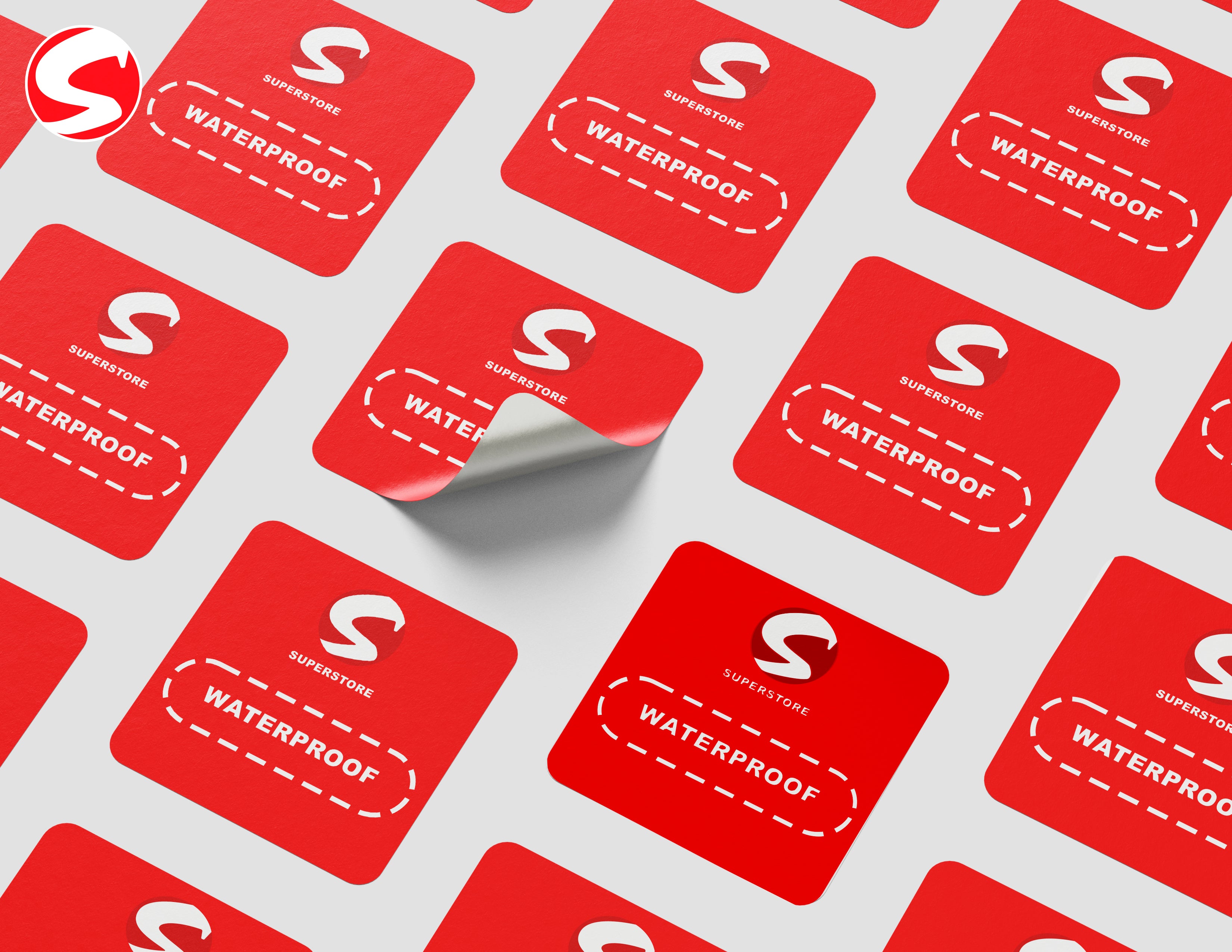 Waterproof Sticker – Superstore, Inc.